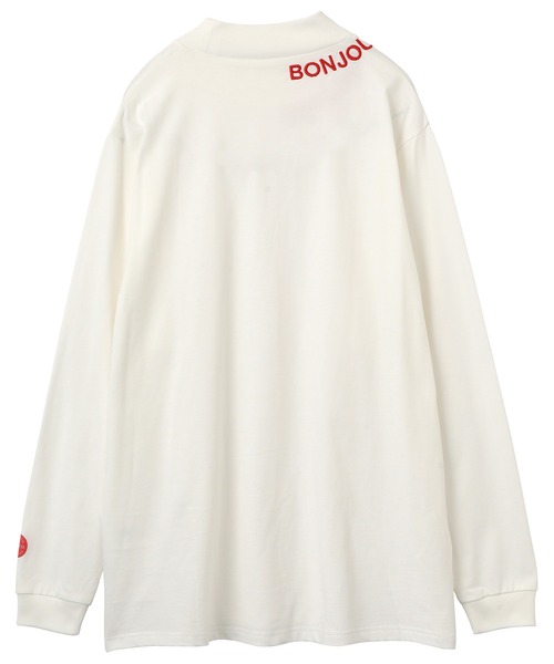 MILKFED.（ミルクフェド）の「EMBROIDERED LOGO HIGH NECK TOP（Tシャツ/カットソー・レディース・ホワイト/ライトブルー/ブラック/ベージュ/ネイビー・ONE SIZE）」の20枚目の写真