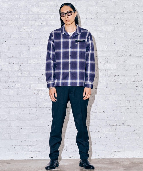 CRIMIE（クライミー）の「SHAGGY OMBRE CHECK SHIRT（シャツ
