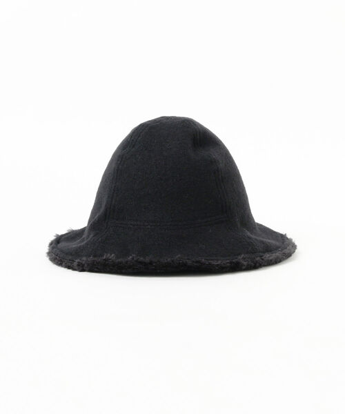 Ray BEAMS(レイビームス)の「La Maison de Lyllis × Ray BEAMS / 別注 KURUF ハット(ハット・レディース・ブラック/ベージュ・ONE SIZE)」の3枚目の写真