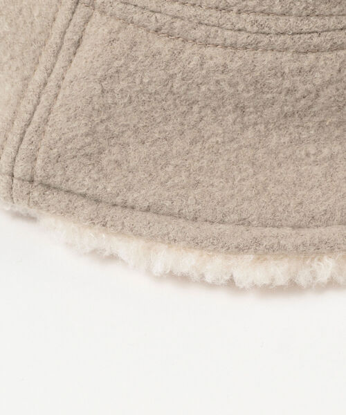 Ray BEAMS(レイビームス)の「La Maison de Lyllis × Ray BEAMS / 別注 KURUF ハット(ハット・レディース・ブラック/ベージュ・ONE SIZE)」の8枚目の写真