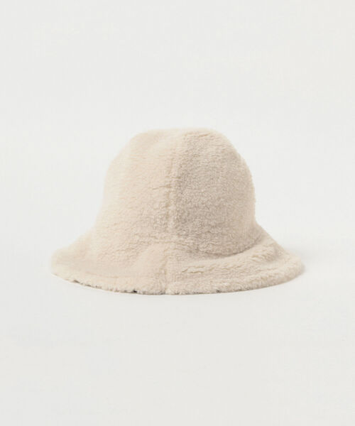 Ray BEAMS(レイビームス)の「La Maison de Lyllis × Ray BEAMS / 別注 KURUF ハット(ハット・レディース・ブラック/ベージュ・ONE SIZE)」の10枚目の写真