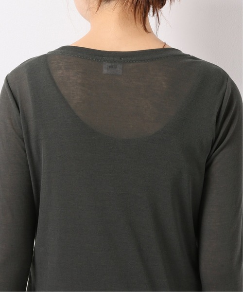 IENA LA BOUCLE(イエナラブークル)の「IENA LA BOUCLE ハイツイスト フライス プルオーバー(Tシャツ/カットソー・レディース・ブラック/アイボリー/ピンク系その他・FREE)」の8枚目の写真