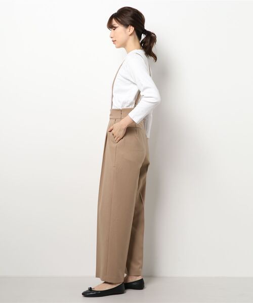 m.f.editorial(エムエフエディトリアル)の「エムエフエディトリアルレディース/m.f.editorial:Women ウーリッシュ セットアップ ワイドパンツ(セットアップジャケット・スカートございます)(スーツパンツ・レディース・キャメル・LARGE/MEDIUM/X-LARGE/S)」の2枚目の写真