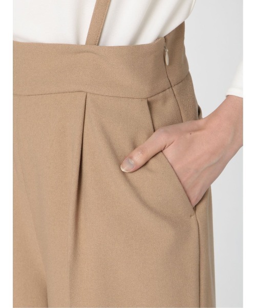 m.f.editorial(エムエフエディトリアル)の「エムエフエディトリアルレディース/m.f.editorial:Women ウーリッシュ セットアップ ワイドパンツ(セットアップジャケット・スカートございます)(スーツパンツ・レディース・キャメル・LARGE/MEDIUM/X-LARGE/S)」の7枚目の写真