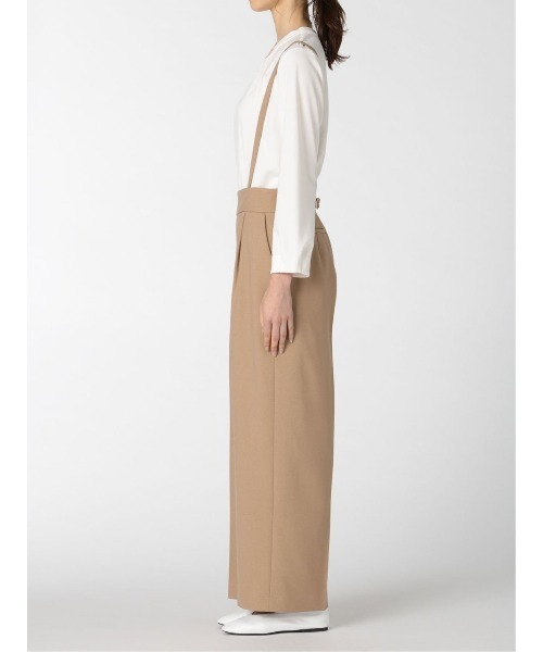 m.f.editorial(エムエフエディトリアル)の「エムエフエディトリアルレディース/m.f.editorial:Women ウーリッシュ セットアップ ワイドパンツ(セットアップジャケット・スカートございます)(スーツパンツ・レディース・キャメル・LARGE/MEDIUM/X-LARGE/S)」の8枚目の写真