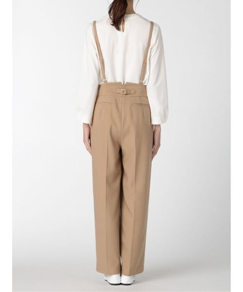 m.f.editorial(エムエフエディトリアル)の「エムエフエディトリアルレディース/m.f.editorial:Women ウーリッシュ セットアップ ワイドパンツ(セットアップジャケット・スカートございます)(スーツパンツ・レディース・キャメル・LARGE/MEDIUM/X-LARGE/S)」の9枚目の写真