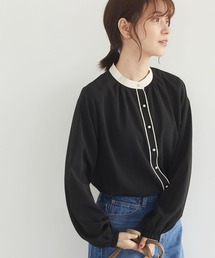 ・ELENCARE DUE パイピングブラウス＊