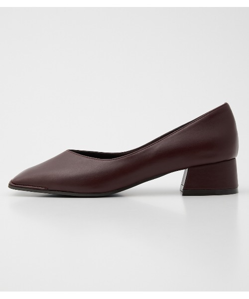 AZUL by moussy(アズールバイマウジー)の「SQUARE FLAT PUMPS/スクエアフラットパンプス(パンプス・レディース・マジェンタ/ブラック・LARGE/SMALL/MEDIUM)」の12枚目の写真