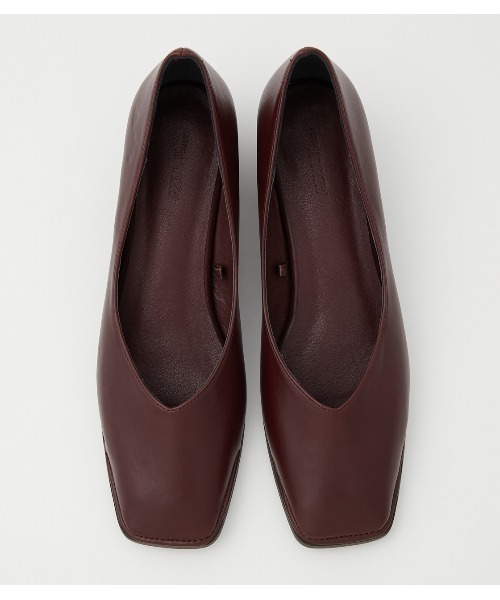 AZUL by moussy(アズールバイマウジー)の「SQUARE FLAT PUMPS/スクエアフラットパンプス(パンプス・レディース・マジェンタ/ブラック・LARGE/SMALL/MEDIUM)」の13枚目の写真