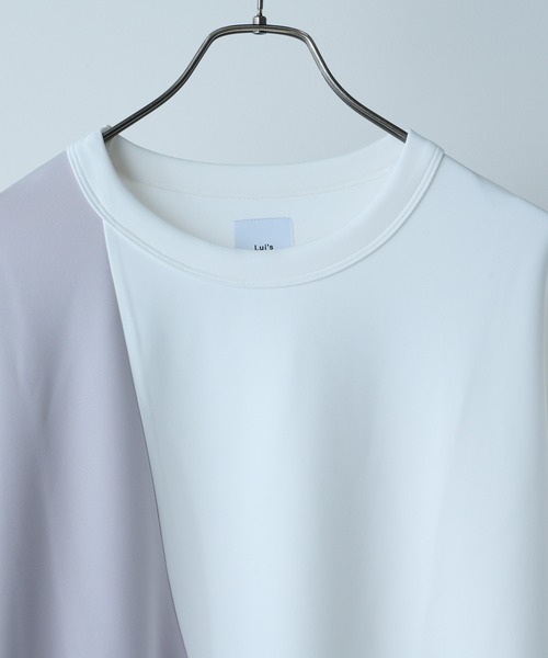 Lui's（ルイス）の「テールデザインロングカットソー（Tシャツ/カットソー・メンズ・ブラック/ホワイト・FREE）」の5枚目の写真