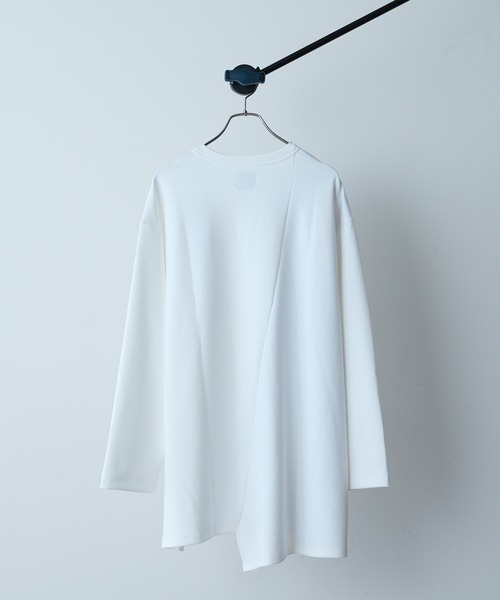 Lui's（ルイス）の「テールデザインロングカットソー（Tシャツ/カットソー・メンズ・ブラック/ホワイト・FREE）」の8枚目の写真