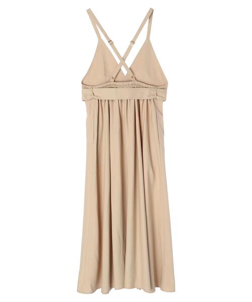 Sugar spoon（シュガースプーン）の「・SUGAR SPOON バッククロスジャンスカ＊（ワンピース・レディース・ベージュ/ブラック/アイボリー・FREE）」の5枚目の写真