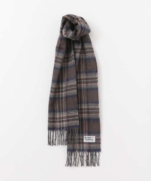 URBAN RESEARCH DOORS(アーバンリサーチドアーズ)の「SCOTTISH TRADITION WOVEN SCARF∴(マフラー・メンズ・ブラウン系その他/グリーン系その他/ブルー系その他/イエロー系その他・ONE)」の7枚目の写真