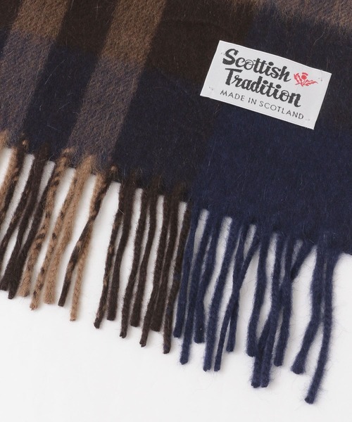 URBAN RESEARCH DOORS(アーバンリサーチドアーズ)の「SCOTTISH TRADITION WOVEN SCARF∴(マフラー・メンズ・ブラウン系その他/グリーン系その他/ブルー系その他/イエロー系その他・ONE)」の12枚目の写真