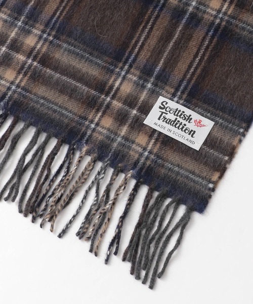 URBAN RESEARCH DOORS(アーバンリサーチドアーズ)の「SCOTTISH TRADITION WOVEN SCARF∴(マフラー・メンズ・ブラウン系その他/グリーン系その他/ブルー系その他/イエロー系その他・ONE)」の14枚目の写真