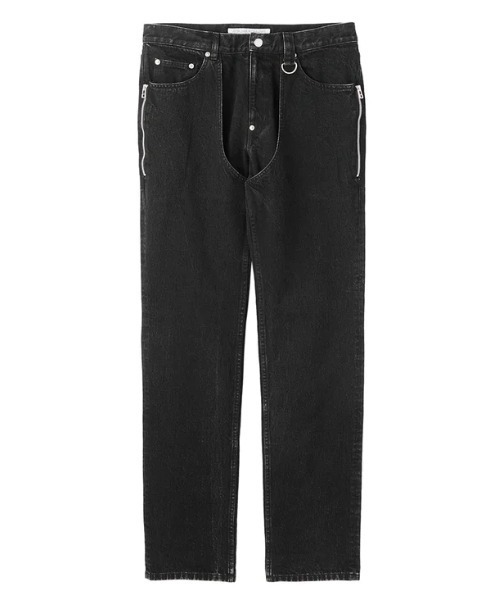 JOHN LAWRENCE SULLIVAN(ジョンローレンスサリバン)の「【JOHN LAWRENCE SULLIVAN】CHAPS 5POCKET DENIM PANTS(デニムパンツ・メンズ・ホワイト/ブラック・46)」の2枚目の写真