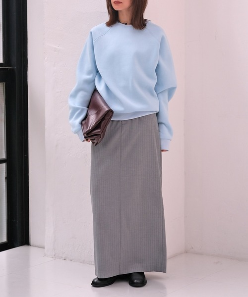 【セール】マルジェラ グレー ラグランスリーブ ニット スウェット MAISON MARGIELA(メゾンマルジェラ) 20AW Reconstructed Calendar