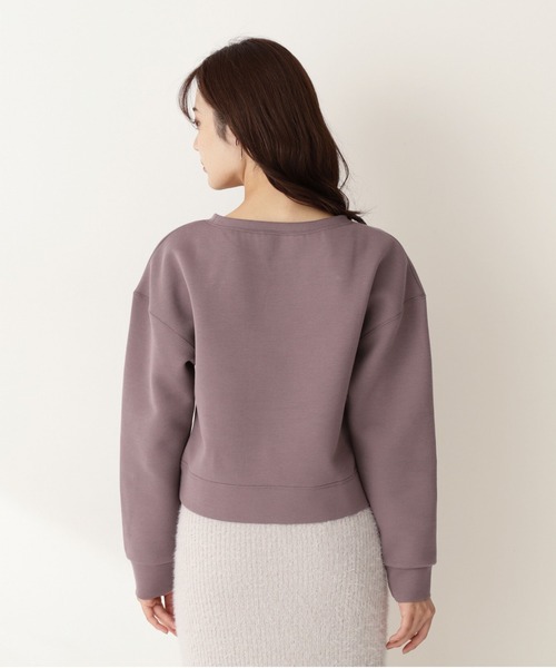PROPORTION BODY DRESSING（プロポーションボディドレッシング）の「ロゴダンボールニット / 1211260510（Tシャツ/カットソー・レディース・ブラウン/ピンク・MEDIUM/SMALL）」の6枚目の写真