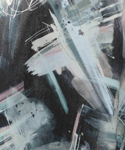 PAGEBOY（ページボーイ）の「キャンバスアートフレアスカート（スカート・レディース・ブラック系その他/ホワイト系その他・FREE）」の17枚目の写真