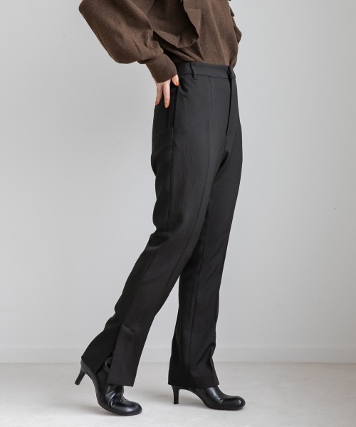 LOWRYS FARM（ローリーズファーム）の「ｍａｎｙｓｃｅｎｅスリットパンツ　229791（その他パンツ・レディース・ブラウン/アイボリー/ブラック/レッド・LARGE/MEDIUM）」の19枚目の写真