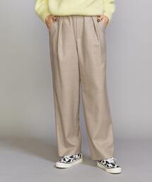 BEAUTY&YOUTH UNITED ARROWS | BY サキソニータックワイド パンツ -ウォッシャブル-(その他パンツ)