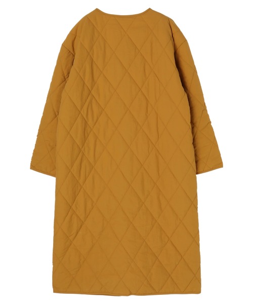 Green Parks(グリーンパークス)の「キルトロングコート*(その他アウター・レディース・イエロー/カーキ/ベージュ/ブラック・FREE)」の7枚目の写真