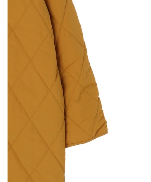 Green Parks(グリーンパークス)の「キルトロングコート*(その他アウター・レディース・イエロー/カーキ/ベージュ/ブラック・FREE)」の15枚目の写真