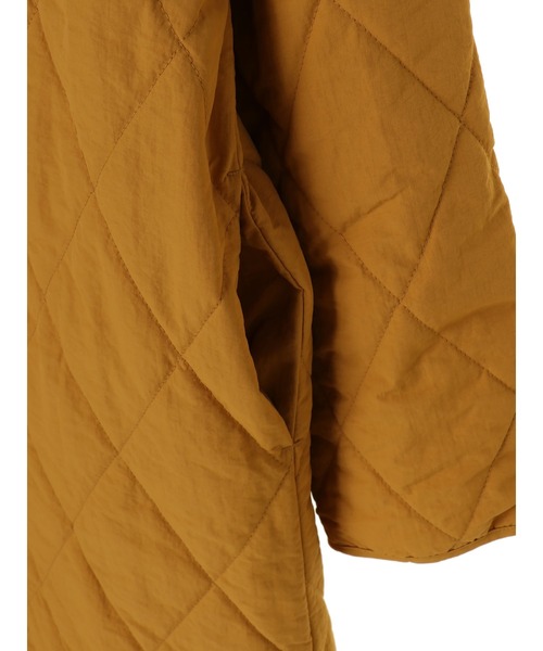 Green Parks(グリーンパークス)の「キルトロングコート*(その他アウター・レディース・イエロー/カーキ/ベージュ/ブラック・FREE)」の17枚目の写真