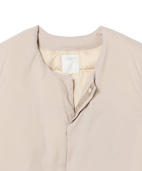 B:MING by BEAMS(ビーミングバイビームス)の「B:MING by BEAMS / ALLIED 中綿 クルーネック ベスト(ベスト・メンズ・ベージュ/ブラック・SMALL/X-LARGE/MEDIUM/LARGE)」の20枚目の写真