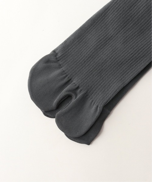 MARCOMONDE（マルコモンド）の「【MARCOMONDE/マルコモンド】 fine gauge tabi thights：タイツ（タイツ/ストッキング・レディース・チャコールグレー/ブラック・FREE）」の7枚目の写真