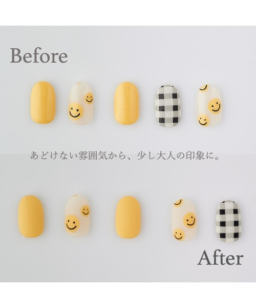 Monocoro toppi（モノコロトッピ）の「ノンワイプ トップジェル ケア トップジェルネイル / ハンドジェルネイルシール EDGEU（マニキュア/ジェルネイル・レディース・その他1・フリー）」の2枚目の写真