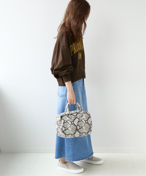 JOURNAL STANDARD relume（ジャーナルスタンダード　レリューム）の「カレッジスウェットNo.67◆（スウェット・レディース・ブラック/ブラウン/グリーン・FREE）」の13枚目の写真