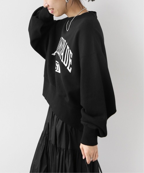 JOURNAL STANDARD relume（ジャーナルスタンダード　レリューム）の「カレッジスウェットNo.67◆（スウェット・レディース・ブラック/ブラウン/グリーン・FREE）」の9枚目の写真