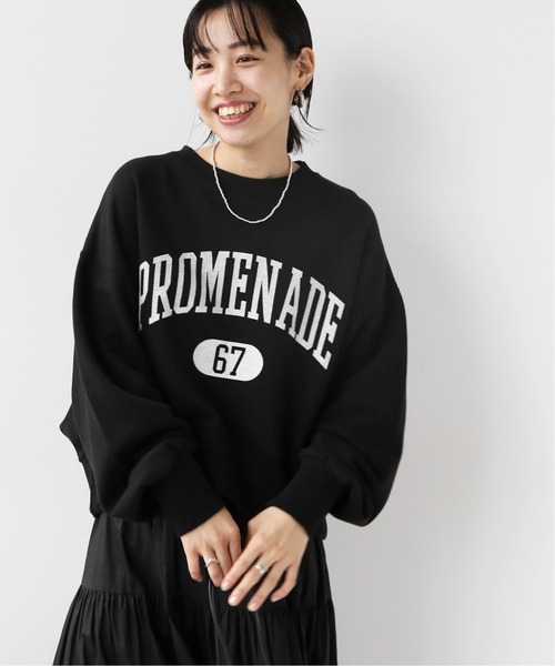 JOURNAL STANDARD relume（ジャーナルスタンダード　レリューム）の「カレッジスウェットNo.67◆（スウェット・レディース・ブラック/ブラウン/グリーン・FREE）」の8枚目の写真