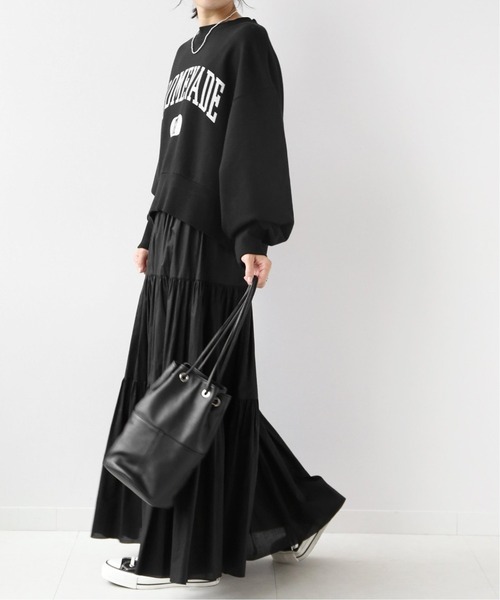 JOURNAL STANDARD relume（ジャーナルスタンダード　レリューム）の「カレッジスウェットNo.67◆（スウェット・レディース・ブラック/ブラウン/グリーン・FREE）」の5枚目の写真