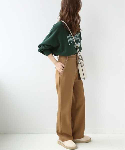 JOURNAL STANDARD relume（ジャーナルスタンダード　レリューム）の「カレッジスウェットNo.67◆（スウェット・レディース・ブラック/ブラウン/グリーン・FREE）」の21枚目の写真