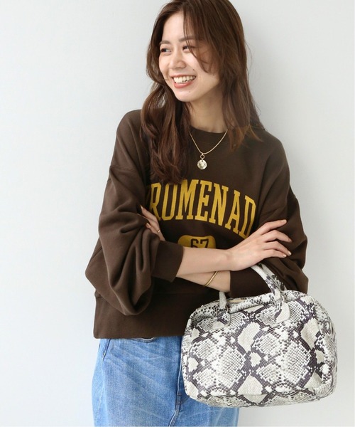JOURNAL STANDARD relume（ジャーナルスタンダード　レリューム）の「カレッジスウェットNo.67◆（スウェット・レディース・ブラック/ブラウン/グリーン・FREE）」の17枚目の写真