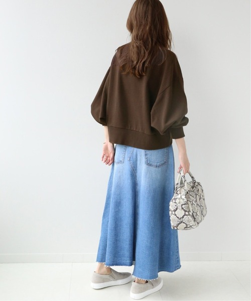 JOURNAL STANDARD relume（ジャーナルスタンダード　レリューム）の「カレッジスウェットNo.67◆（スウェット・レディース・ブラック/ブラウン/グリーン・FREE）」の15枚目の写真