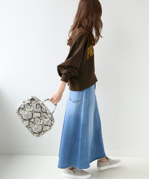 JOURNAL STANDARD relume（ジャーナルスタンダード　レリューム）の「カレッジスウェットNo.67◆（スウェット・レディース・ブラック/ブラウン/グリーン・FREE）」の14枚目の写真