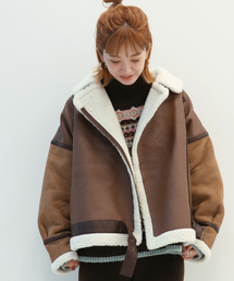 Simplicite | B3ボアライダースブルゾン◆(ミリタリージャケット)