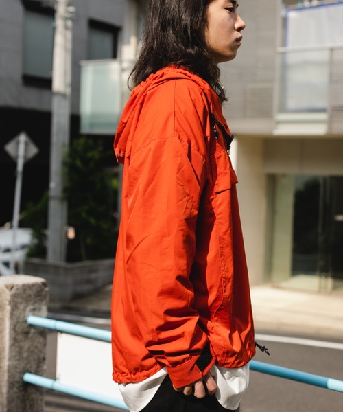 BROKEN BASE（ブロークンベース）の「ハーフジップナイロンアノラック