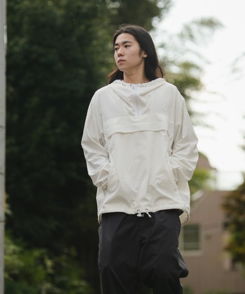 BROKEN BASE（ブロークンベース）の「ハーフジップナイロンアノラック