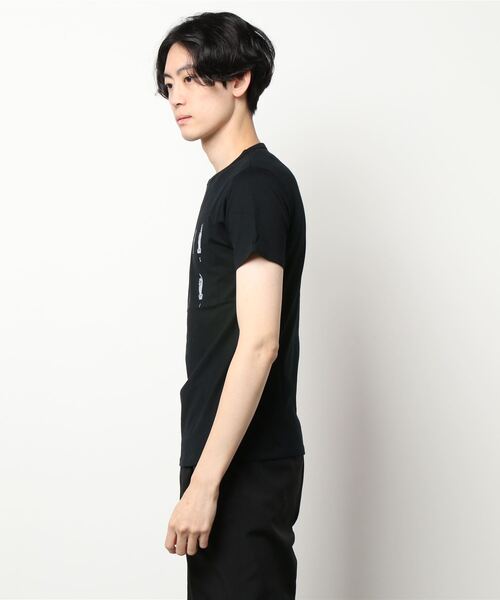 THE PENNY（ザペニー）の「HAND SIGN（Tシャツ/カットソー・メンズ・ホワイト/ブラック・SMALL/MEDIUM）」の3枚目の写真