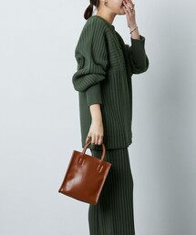 FREAK'S STORE | ▽【WEB限定】リブニットカーデガンセットアップ(ニット・リブパンツ)(ニット/セーター)