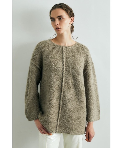 moussy  STITCHING ニットチュニック MOUSSY（マウジー）の「LOOSE KNIT チュニック（ニット/セーター