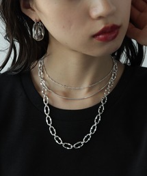 HARE | 3チェーンマルチネックレス(HARE)(ネックレス)