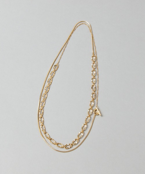 HARE(ハレ)の「3チェーンマルチネックレス(HARE)(ネックレス・レディース・シルバー/ゴールド・FREE)」の16枚目の写真