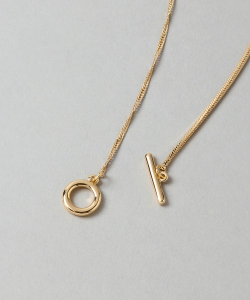 HARE(ハレ)の「3チェーンマルチネックレス(HARE)(ネックレス・レディース・シルバー/ゴールド・FREE)」の4枚目の写真