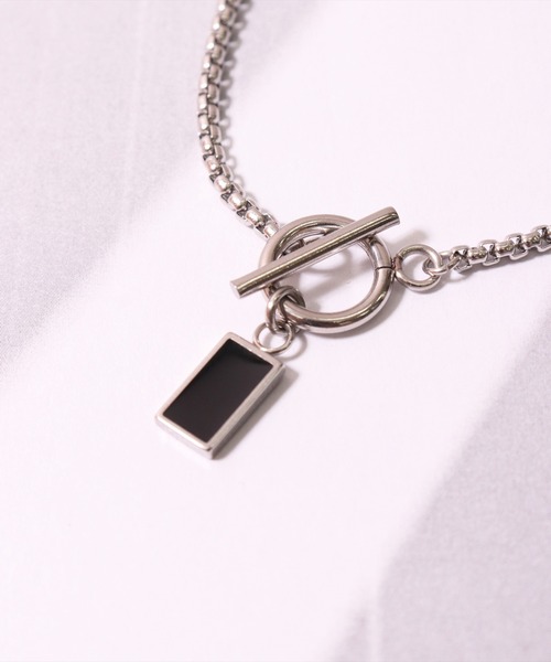 BAYBLO（ベイブロ）の「(BB)【ユニセックス】スクエアトップ ステンレス ベネチアンチェーン ブレスレット（ブレスレット・メンズ・シルバー系その他2/シルバー系その他・FREE/ONE SIZE）」の9枚目の写真