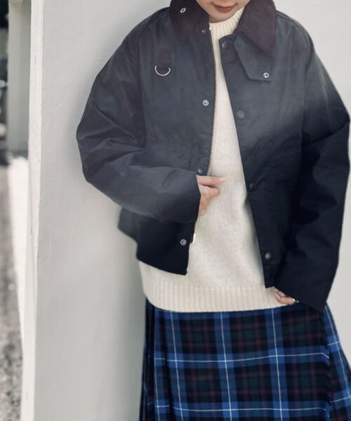 Barbour(バブアー)の「【BARBOUR/バブアー】SPEY オイルドコットン(ブルゾン・メンズ・オリーブ・LARGE/MEDIUM)」の16枚目の写真
